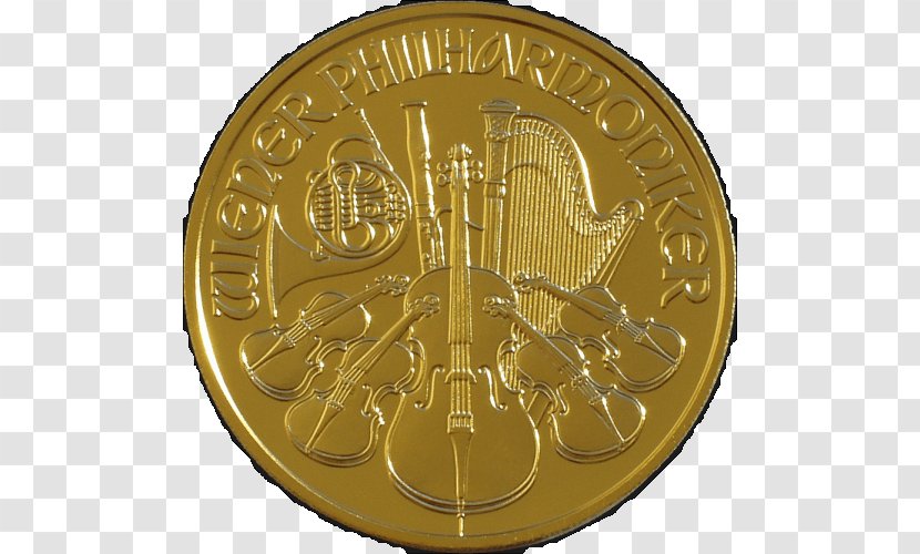 Vienna Philharmonic Gold Coin Bullion - Feinunze - Coins Transparent PNG