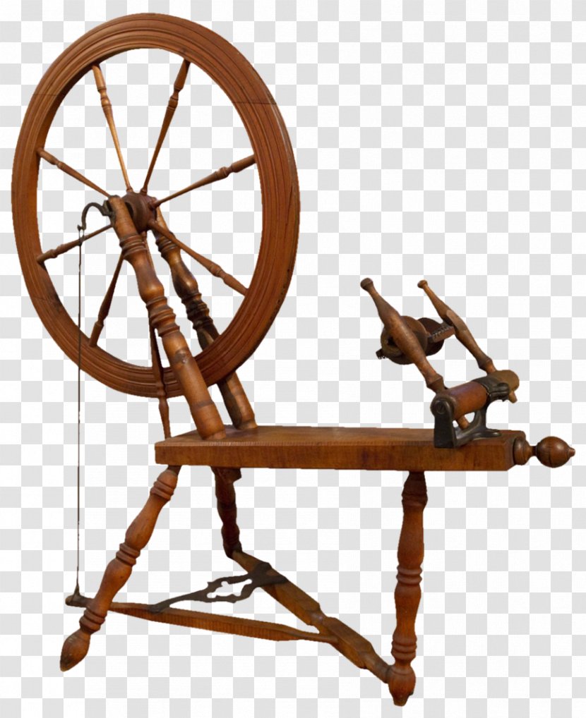 Spinning Wheel Clip Art - Antique Transparent PNG