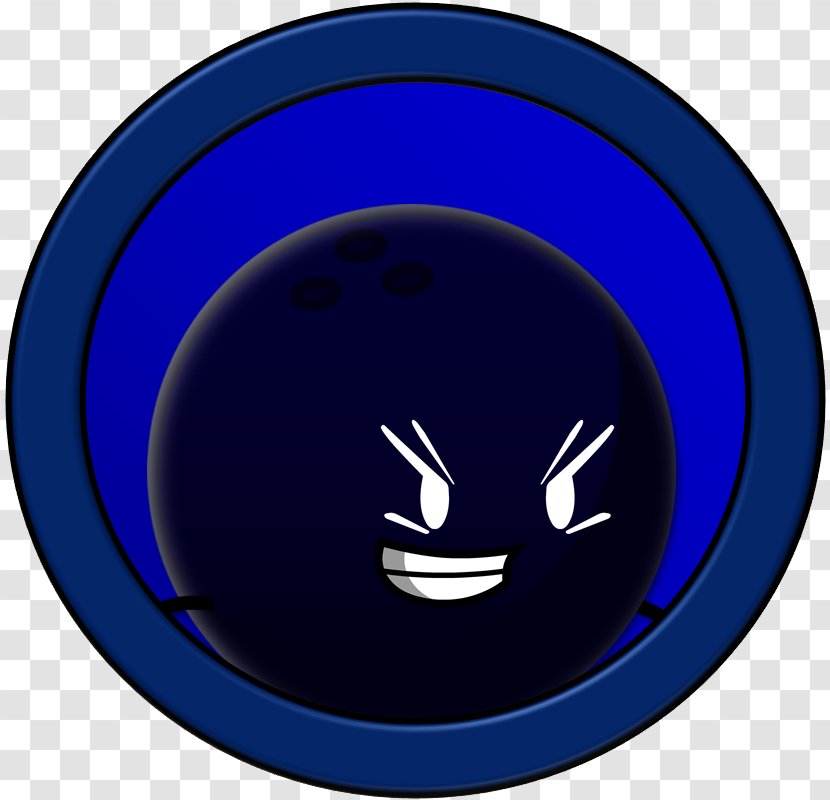 Cobalt Blue Smiley Circle Font Transparent PNG
