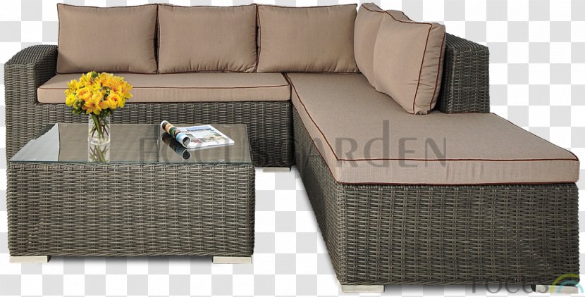 Furniture Chair Couch Rattan Cushion - Outdoor Sofa - Awesome Balcony Garden Transparent PNG