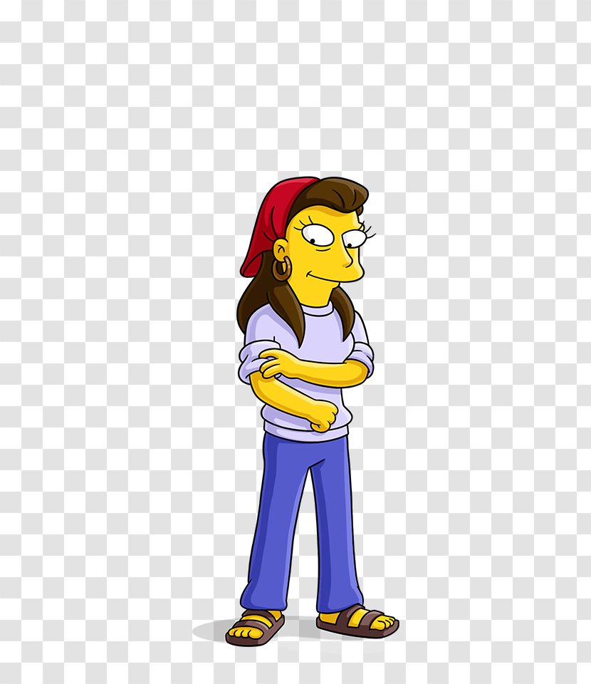 Maggie Simpson Marge Ned Flanders Ralph Wiggum Patty Bouvier - Flower - The Simpsons Movie Transparent PNG