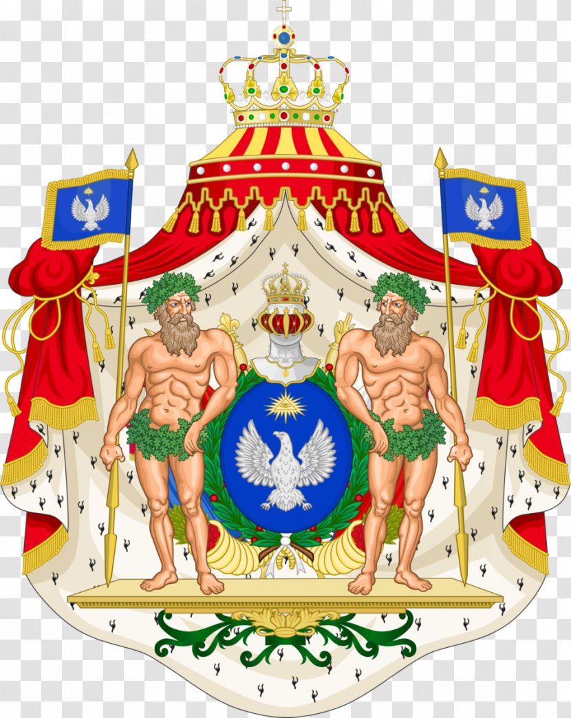 Coat Of Arms Second French Empire Haiti First - Greece - Grand Duchy Mecklenburgschwerin Transparent PNG