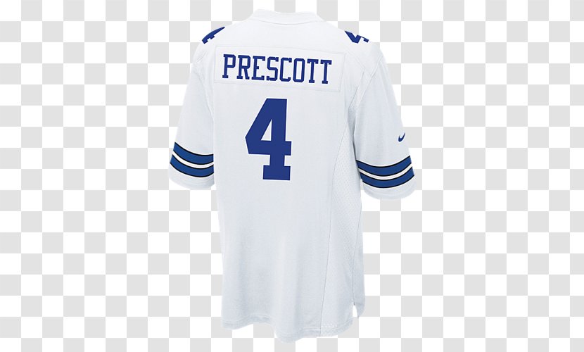 Dallas Cowboys Sports Fan Jersey T-shirt Sleeve NFL - Uniform Transparent PNG