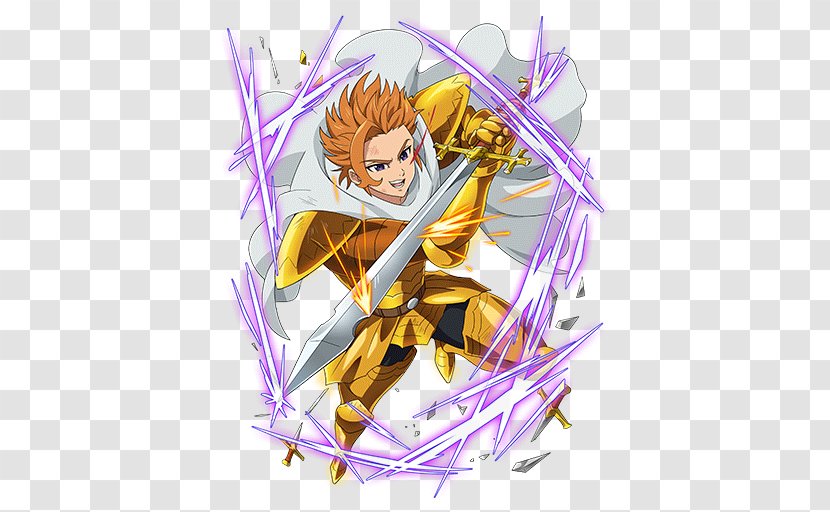 King Arthur The Seven Deadly Sins Knight Camelot - Watercolor Transparent PNG