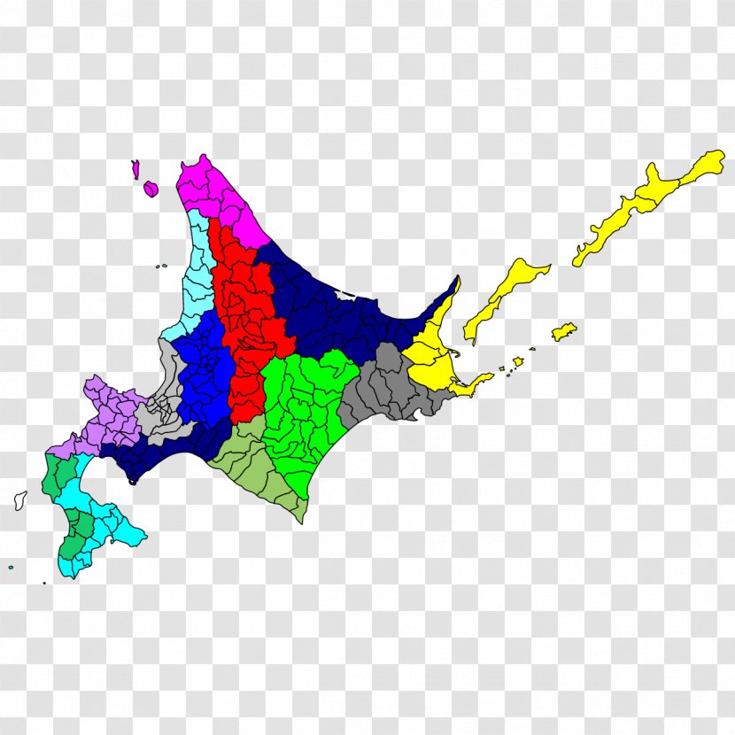 Kitahiroshima Biei Higashihiroshima Map - Japan - Fictional Character Transparent PNG