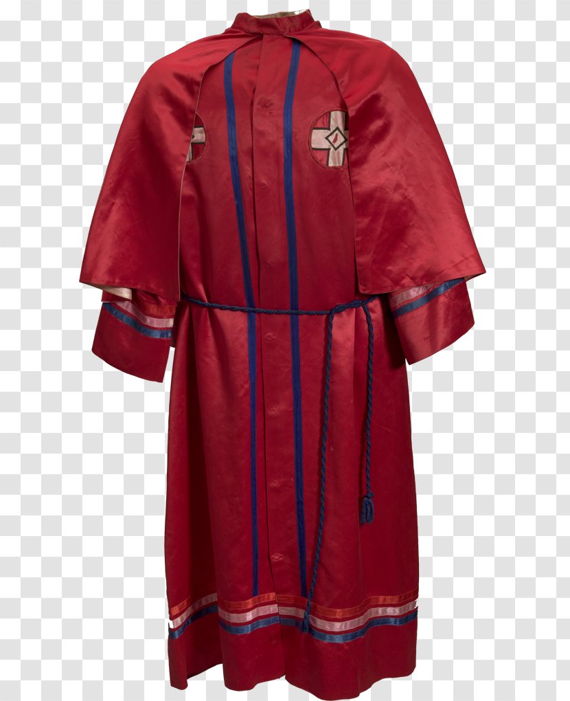 Robe Maroon - Sleeve - Ku Klux Klan Symbol Transparent PNG