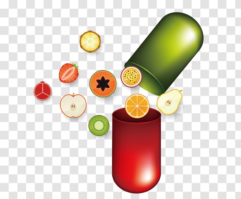 Nutrient Vitamin Euclidean Vector Capsule Nutrition - Drink - Pills Transparent PNG