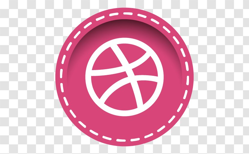 Social Media Dribbble Logo - Area Transparent PNG