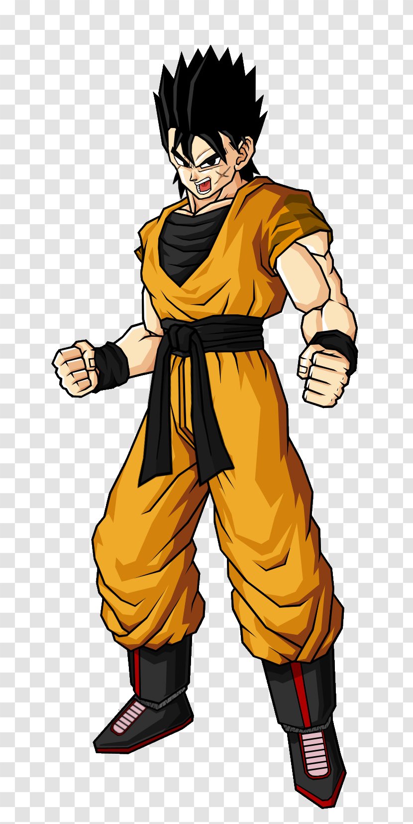 Yamcha Piccolo Gohan Goku Saiyan - Costume Transparent PNG