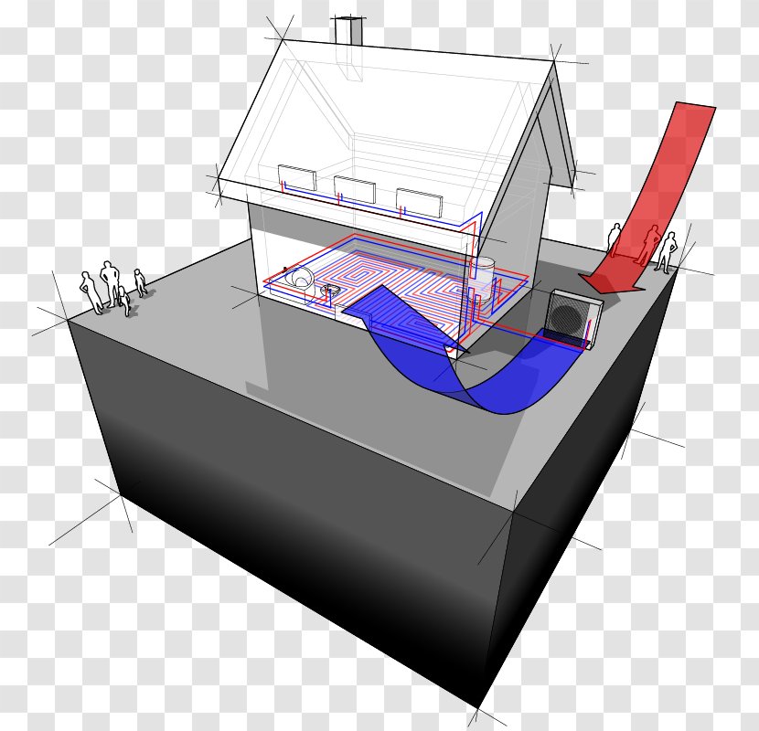 Geothermal Heat Pump Air Source Pumps Solar Energy Transparent PNG