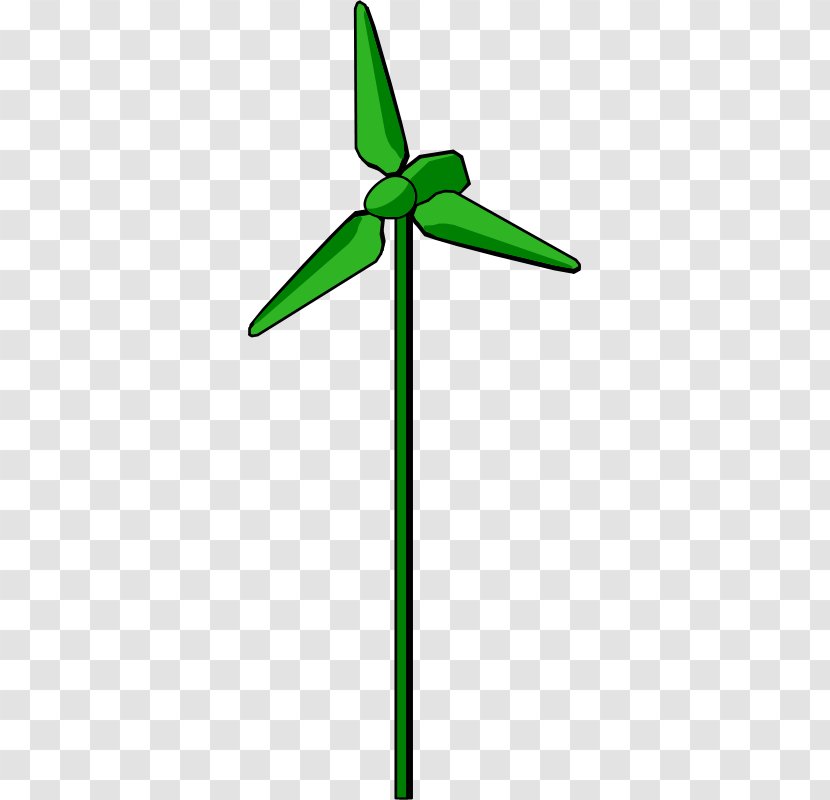Wind Farm Turbine Power Clip Art - Windmill - Energy And Environmental Protection Transparent PNG
