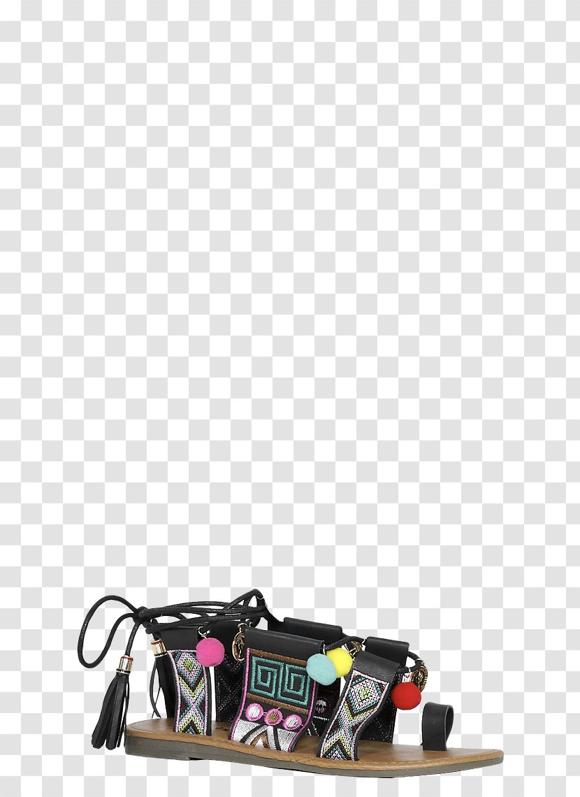 Sandal Clothing Pom-pom Shoe Dress - Accessories Transparent PNG