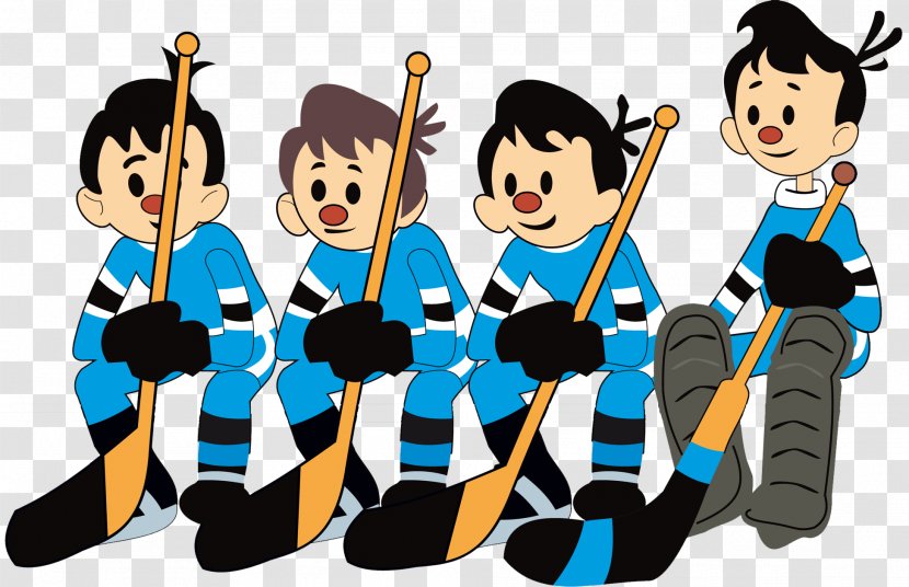 Ice Hockey Team Clip Art Transparent PNG