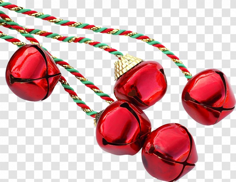 Santa Claus Jingle Bell Christmas Ornament Carol - Magical Elements Transparent PNG