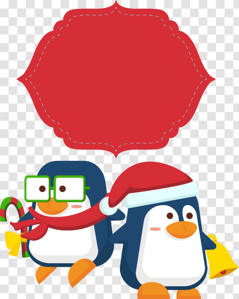 Penguin Pinguin Jump Christmas - Fictional Character - Penguins Transparent PNG