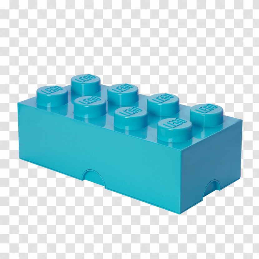 Lego Minifigure Toy LEGO Friends Box - Turquoise - Blocks Transparent PNG