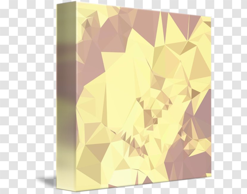 Low Poly Photography Yellow - Geometry - Polygon Background Transparent PNG