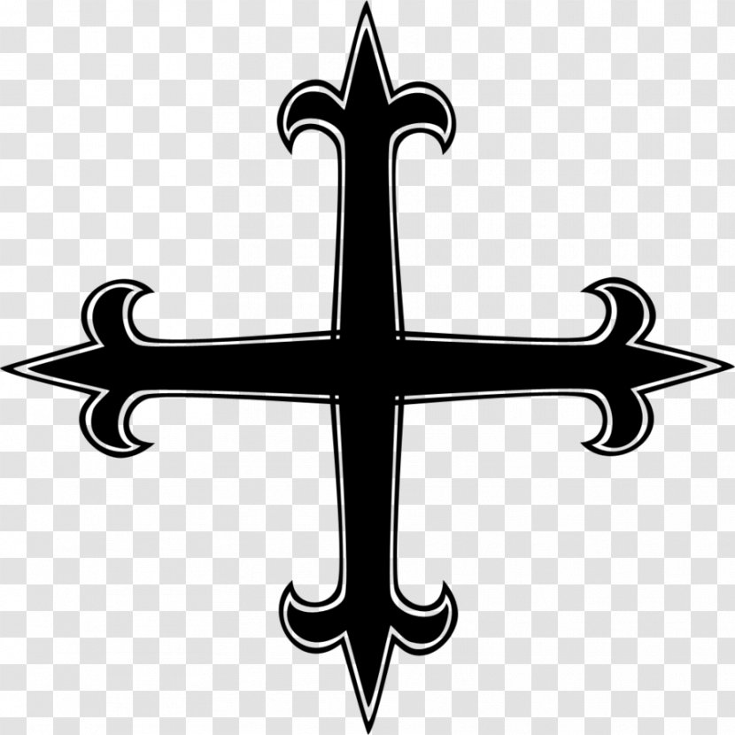 Celtic Cross Christian Crucifix Clip Art - Gothic Transparent PNG