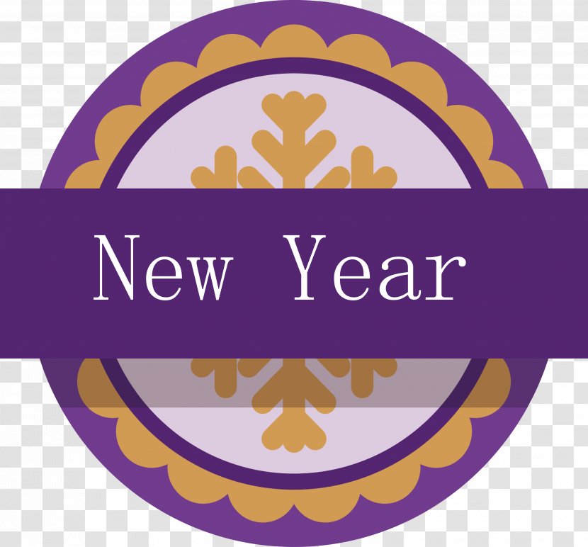 Purple TRAMONTA Chrudim S.r.o. - Software - New Year Tag Transparent PNG
