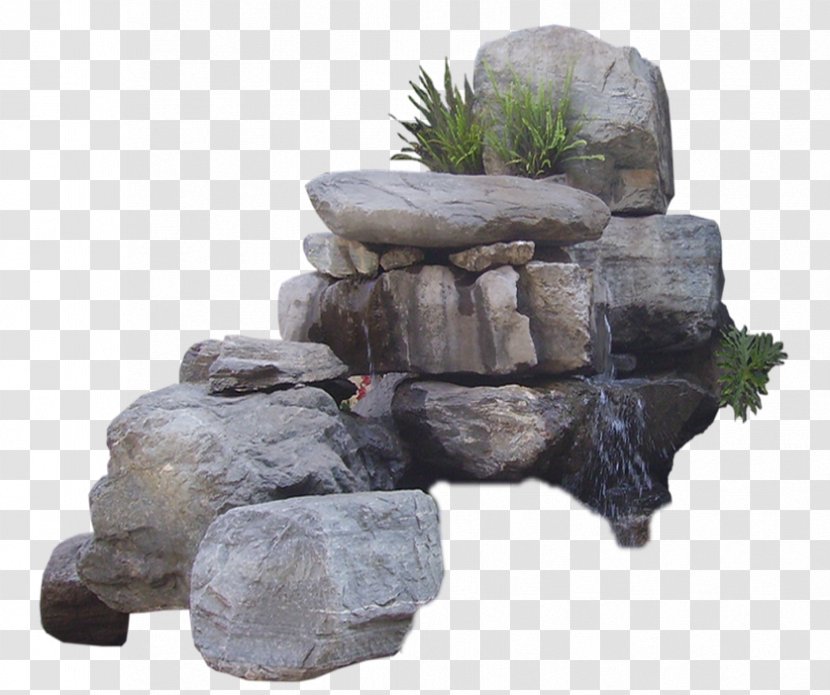 Rock Garden Landscape Clip Art Transparent PNG