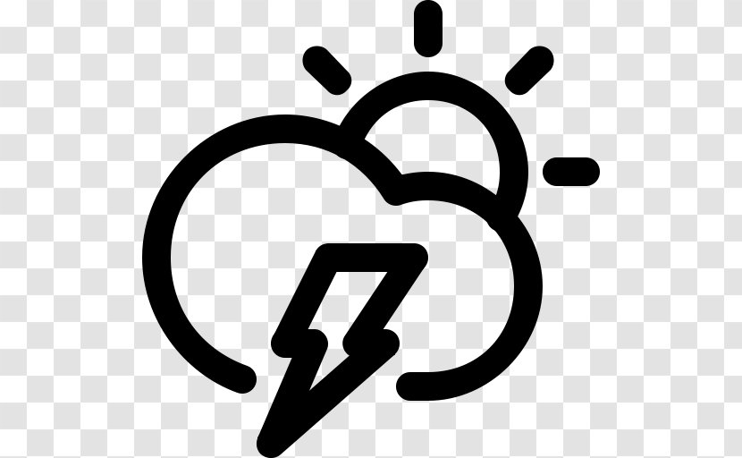 Black And White Brand Symbol - Weather - Love Transparent PNG