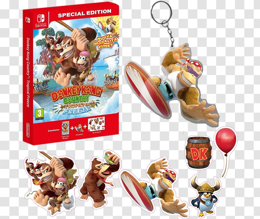 Donkey Kong Country: Tropical Freeze Nintendo Switch Country Returns Transparent PNG