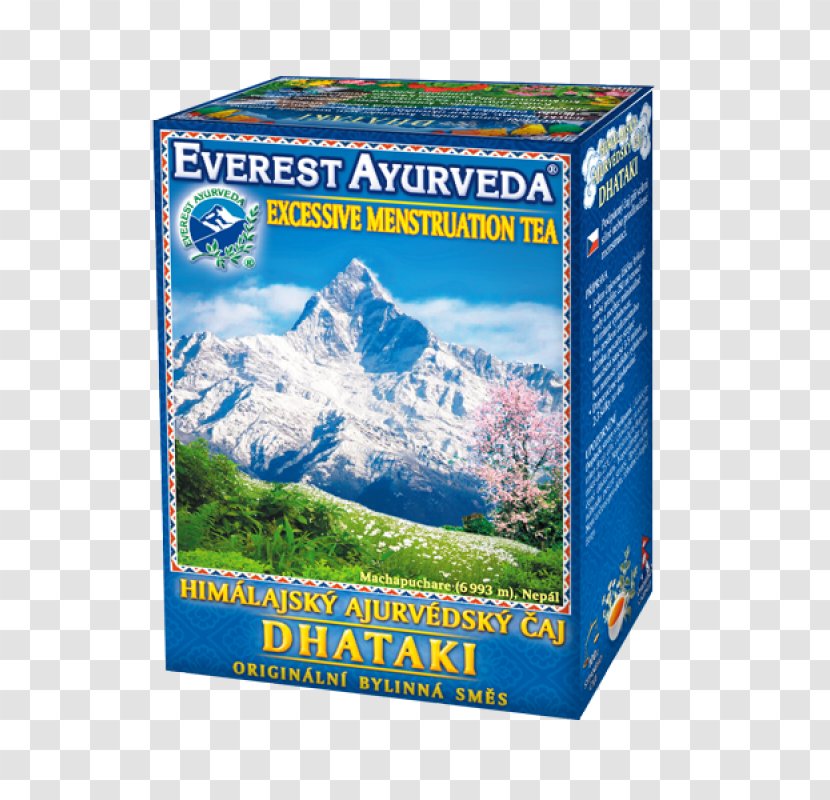 Ayurveda Menstruation Tea Medicine Bleeding - Mount Everest Transparent PNG
