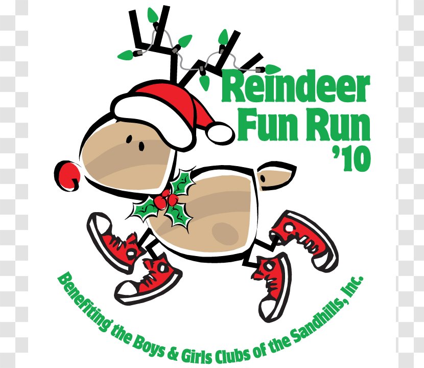 Rudolph Santa Clauss Reindeer Running - Jogging - Images Transparent PNG