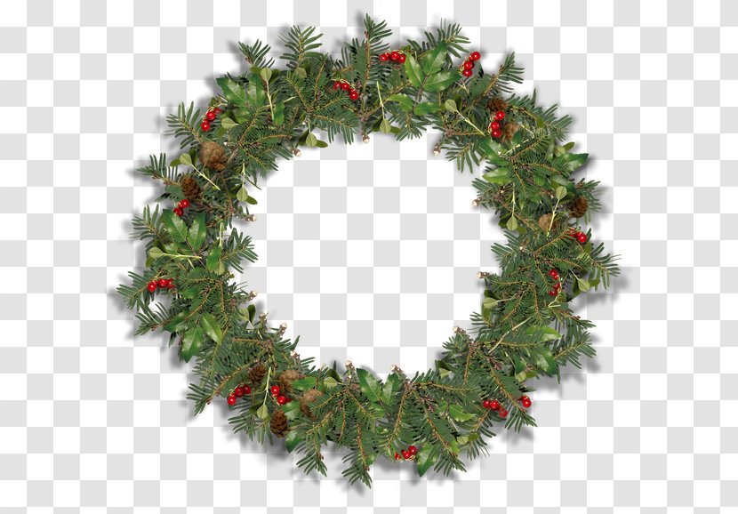 Wreath Christmas Decoration Garland Pre-lit Tree - Blue Transparent PNG