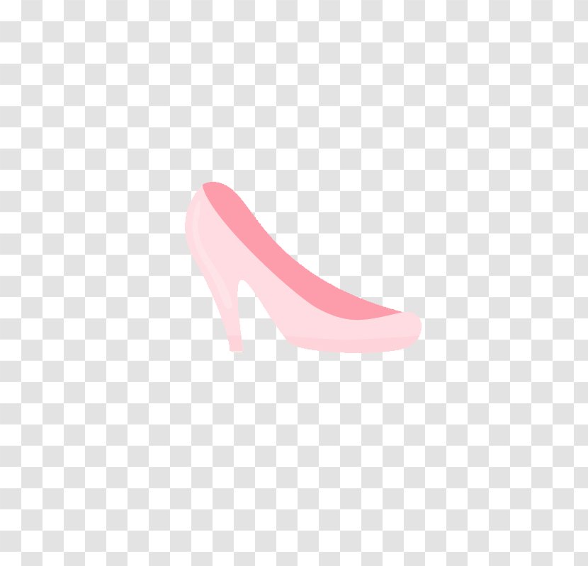 Shoe - Designer - Free Pink High Heels To Pull The Material Transparent PNG