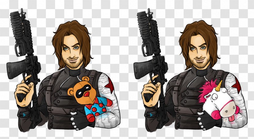 Digital Art Bucky Barnes DeviantArt Drawing - Captain America The Winter Soldier - Agnes Despicable Me Transparent PNG