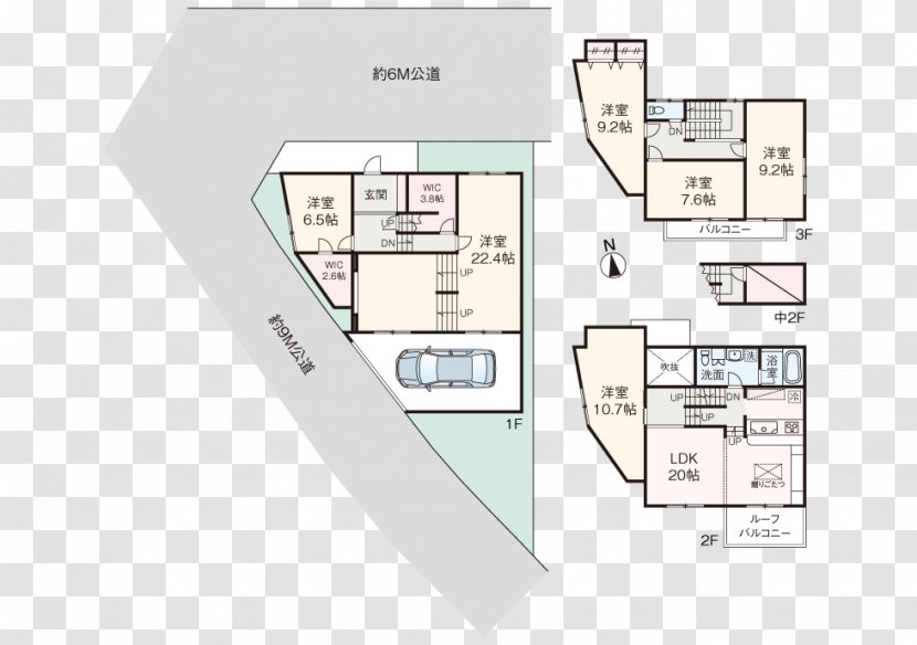 Floor Plan Property - Diagram - Design Transparent PNG