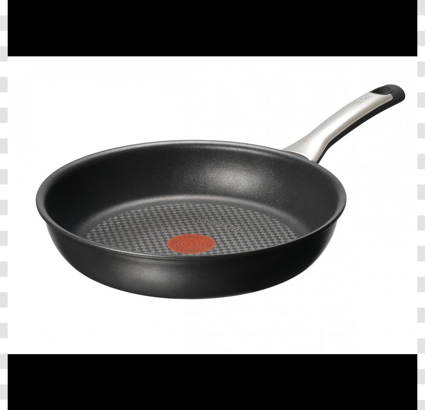 Frying Pan Tefal Kitchen Casserola Cast Iron - Handle Transparent PNG