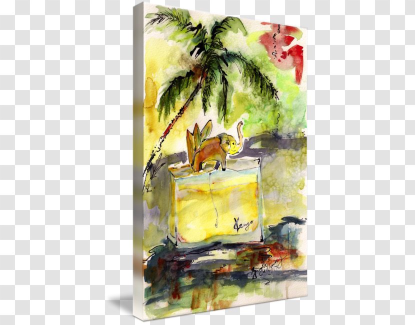 Watercolor Painting Still Life Acrylic Paint Art Resin - Jungle Transparent PNG