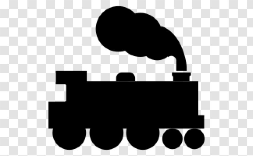 Train Rail Transport Steam Locomotive Clip Art - Text Transparent PNG