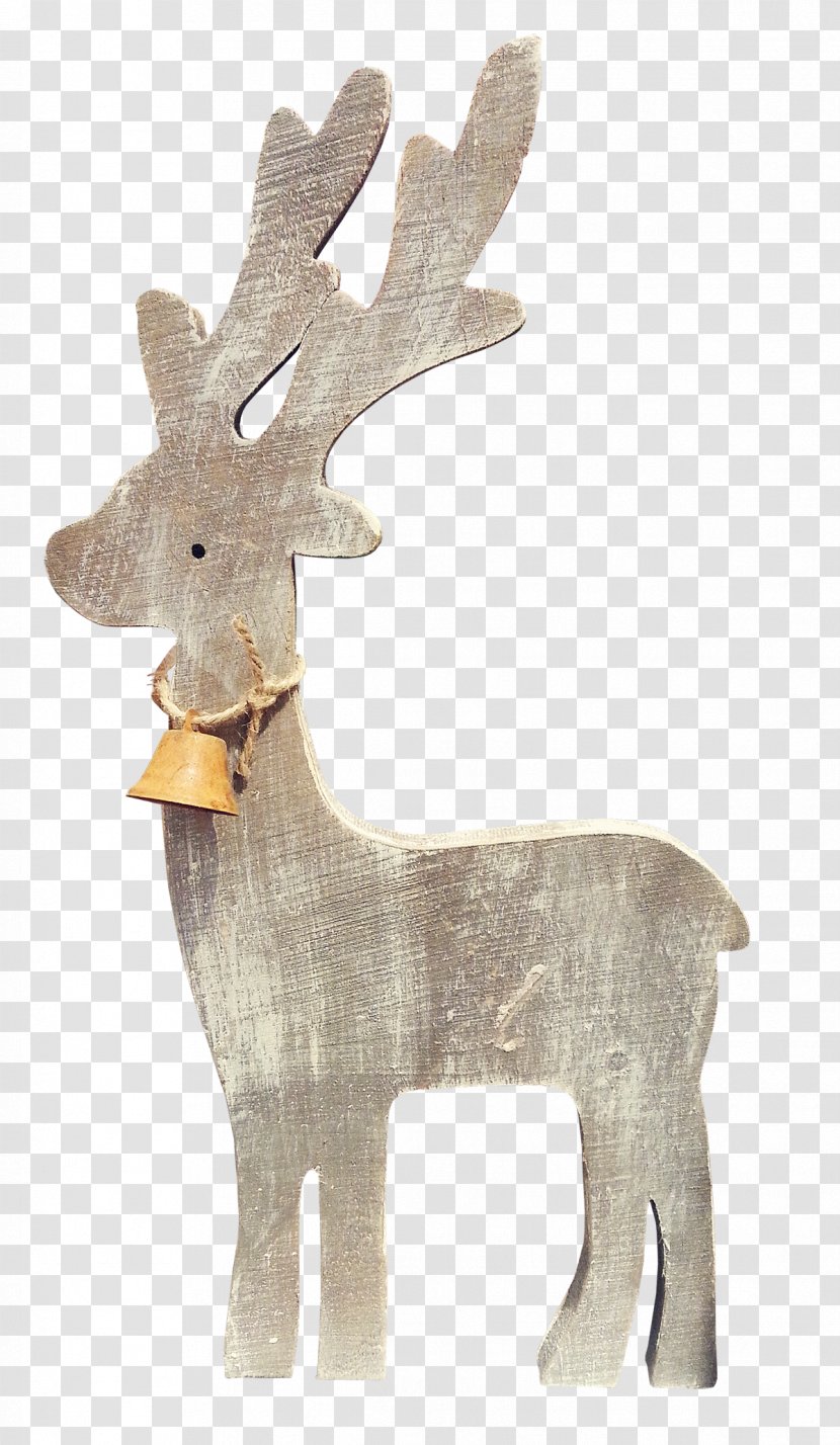 Wood Bell - Antler - Fawn Transparent PNG