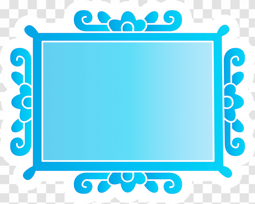 Flower Photo Frame Transparent PNG