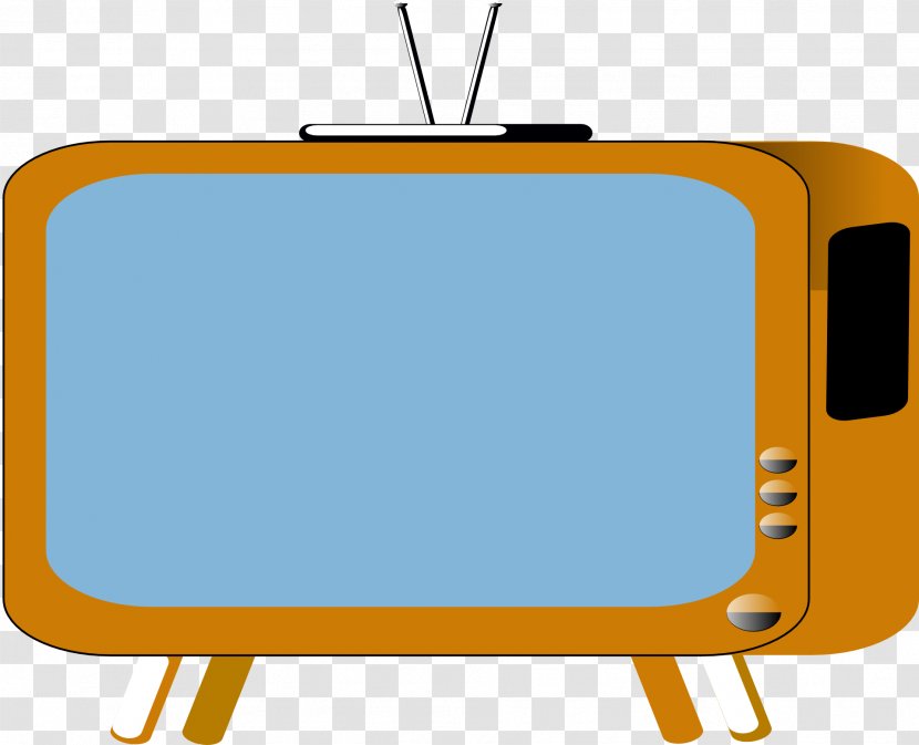 Internet Television - Orange - Tv Transparent PNG