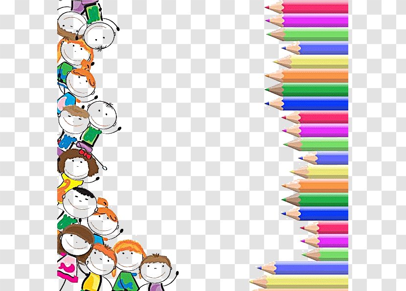 Colored Pencil Crayon Animation - Silhouette - Pencils Transparent PNG