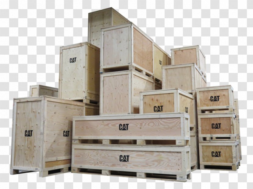 Plywood Crate Wooden Box Pallet - Wood Transparent PNG