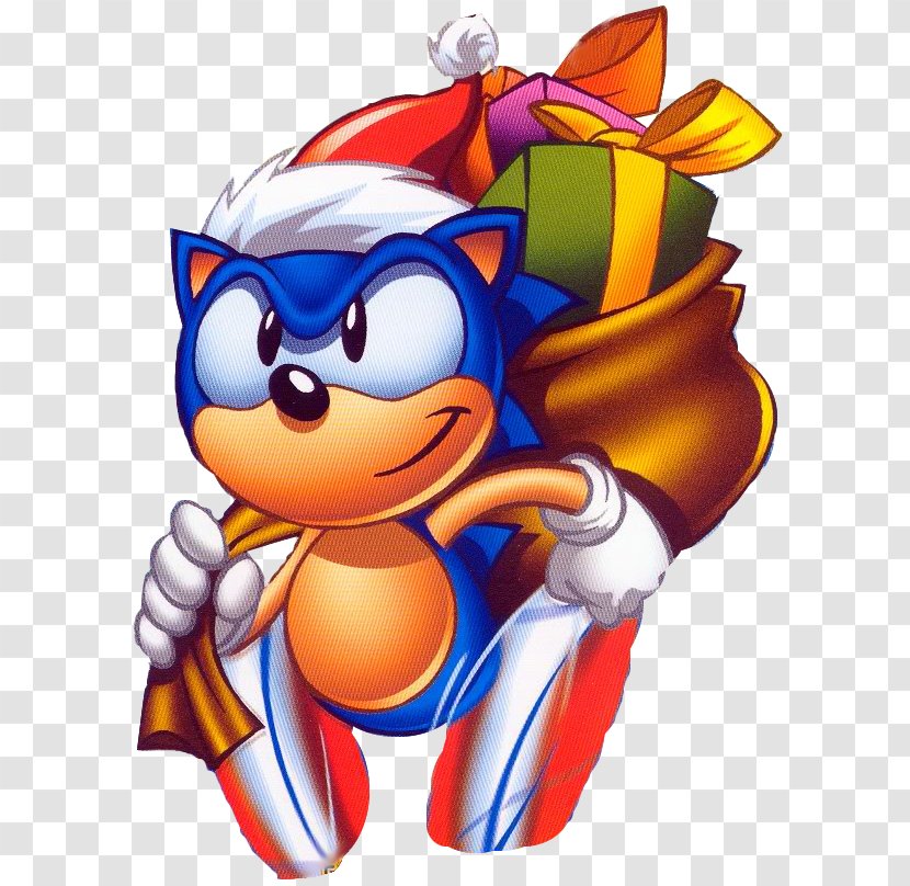 Sonic Blast The Hedgehog Santa Claus Christmas Special - Tree Halo Transparent PNG