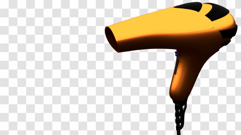 Hair Dryers Product Design Font - Orange - Random Transparent PNG
