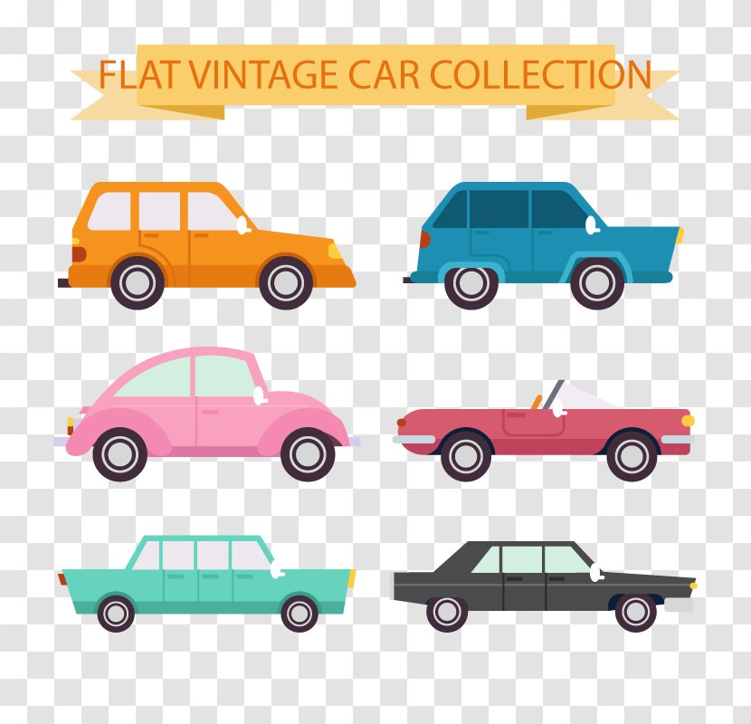 Car Drawing - Clip Art - Vector Auto Collection Transparent PNG