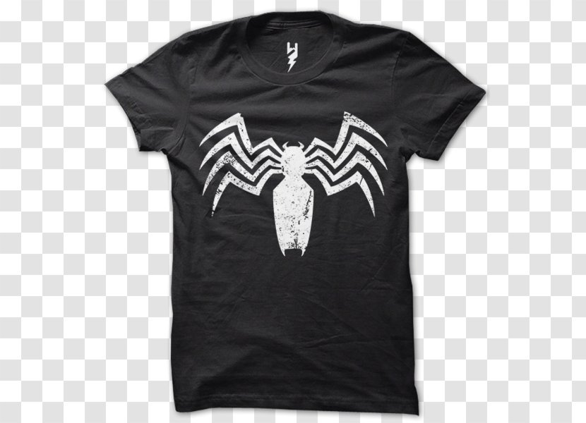 Spider-Man T-shirt Venom Marvel Comics Superhero - Usa Network - Eddie Brock Transparent PNG