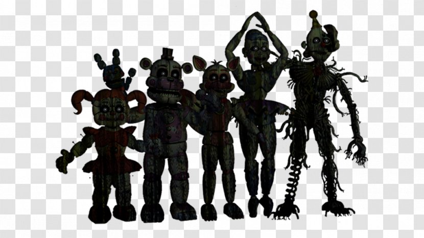 Five Nights At Freddy's: Sister Location Animatronics DeviantArt - Freddys - Twisted Ones Png Wolf Transparent PNG