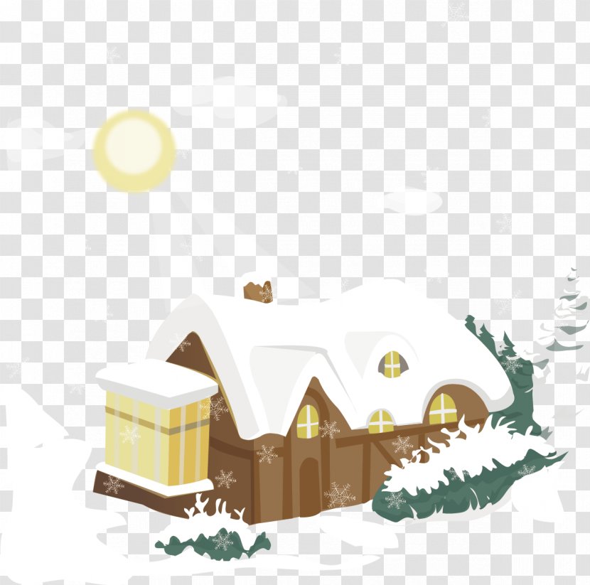 Clash Of Clans Tai Game SnowFall Free Wallpaper - Material - Housing Winter Snow Hanging Transparent PNG