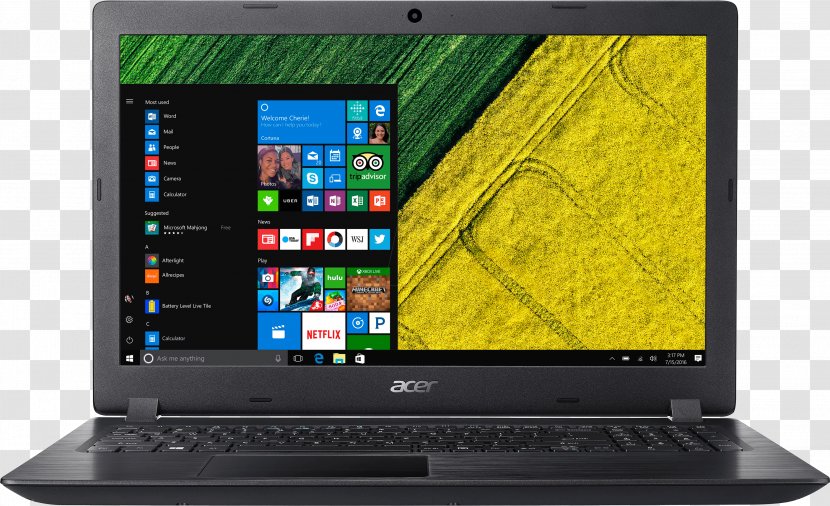 Laptop Acer Aspire 2-in-1 PC Intel Core I5 - Part Transparent PNG