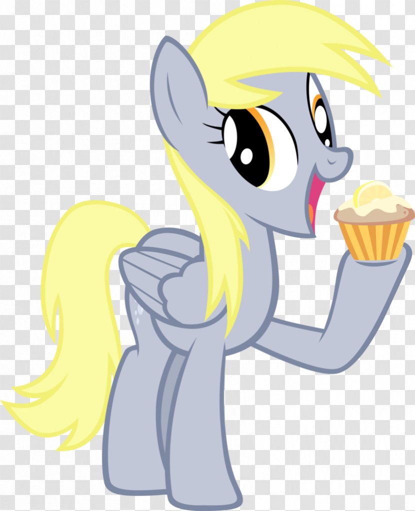 Derpy Hooves Pony Horse Muffin Female - Art Transparent PNG