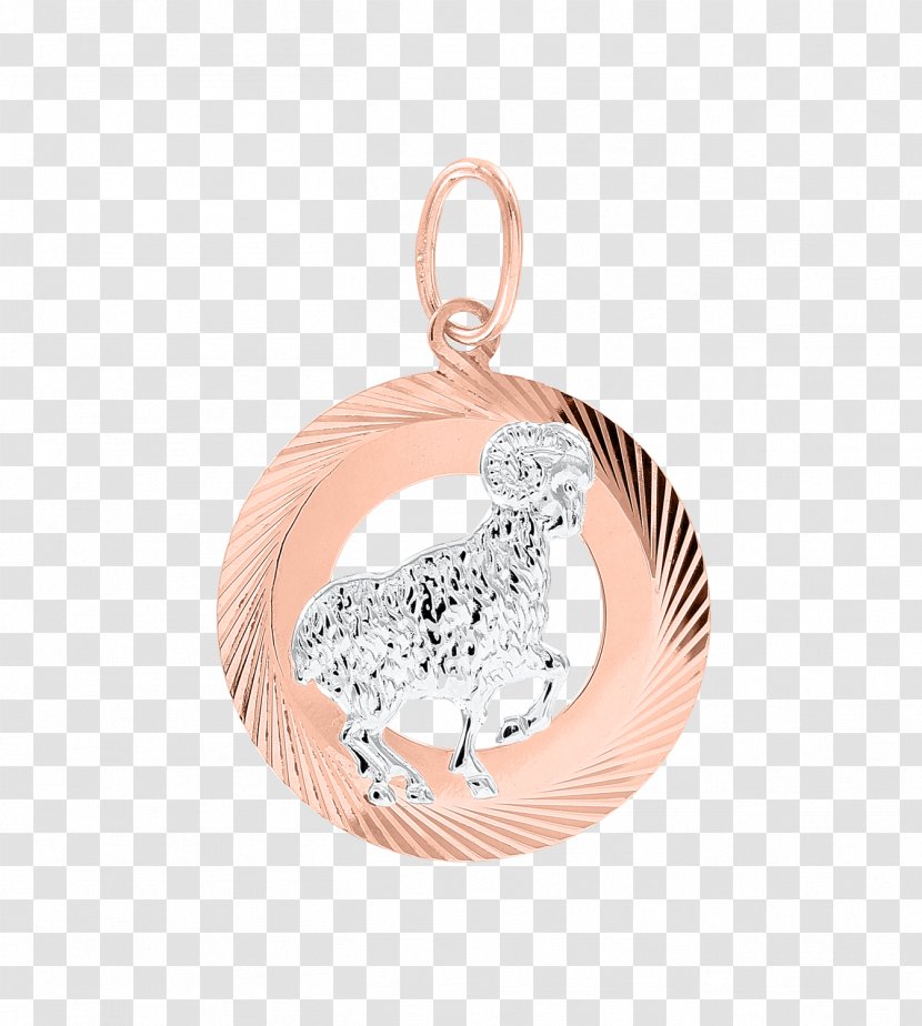 Locket Aries Gold Charms & Pendants Astrological Sign Transparent PNG