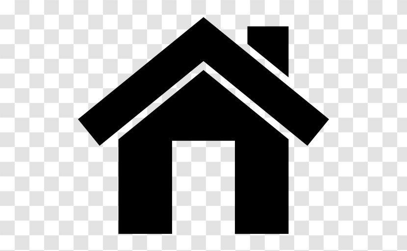 House Home Symbol - Monochrome Transparent PNG